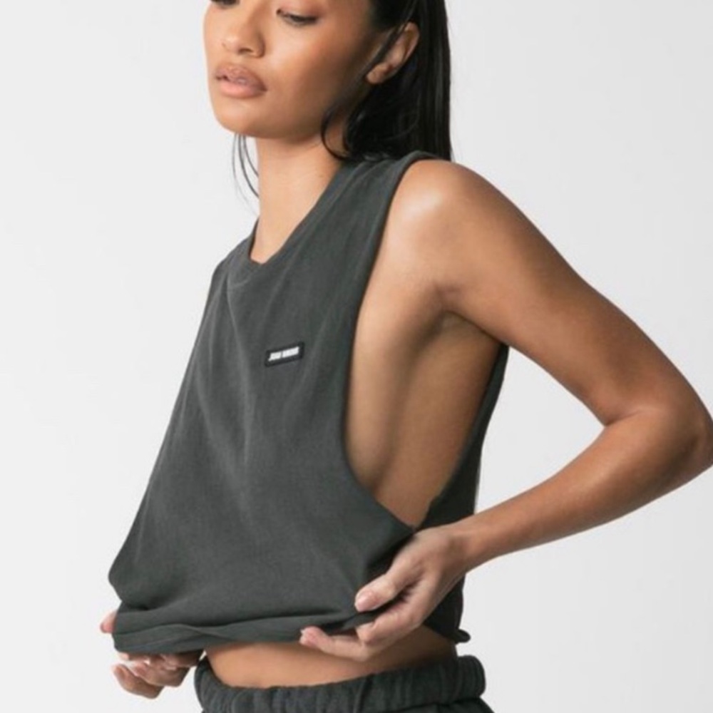 Joah Brown Cut Off Boyfriend tank